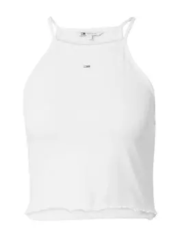 Укороченный топ Tommy Jeans Top, белый