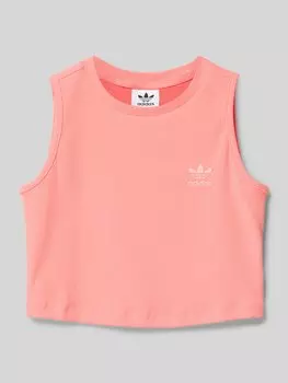 Укороченный топ в рубчик adidas Originals