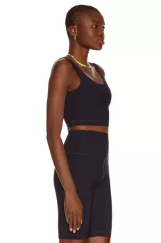 Укороченный топ WARDROBE.NYC, темно-синий