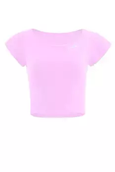 Укороченный топ Winshape "AET137LS", функциональный, легкий и мягкий укороченный, цвет Lavender Rose