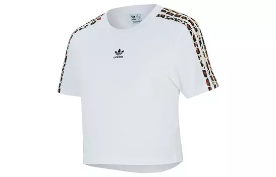 Укороченный топ женский белый Adidas Originals