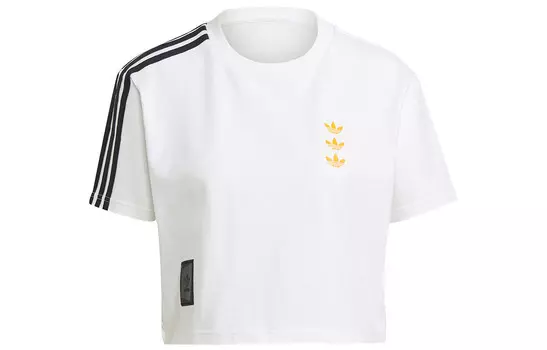 Укороченный топ женский белый Adidas Originals