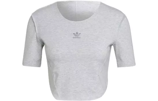 Укороченный топ женский белый Adidas Originals