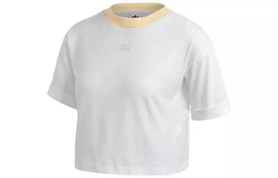 Укороченный топ женский белый Adidas Originals
