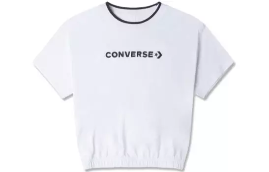 Укороченный топ женский белый Converse