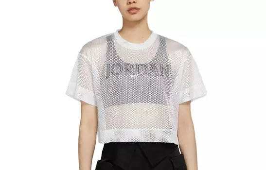 Укороченный топ женский белый Jordan