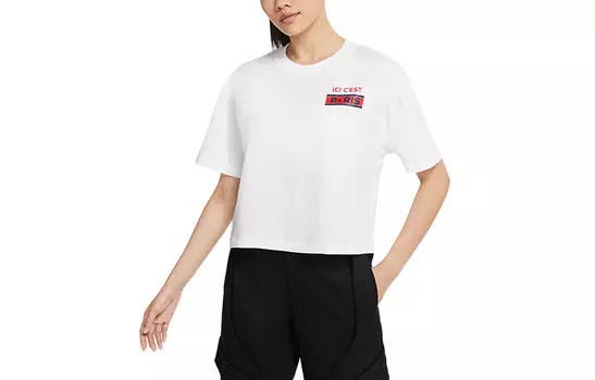 Укороченный топ женский белый Jordan