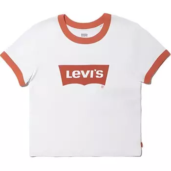 Укороченный топ женский белый Levi’S