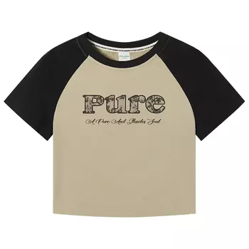 Укороченный топ женский EPTISON WOMAN, розовый/светло-розовый