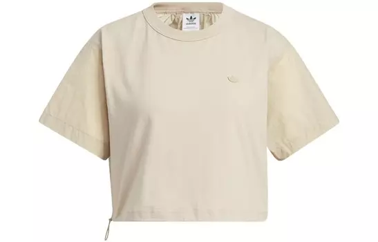 Укороченный топ женский хаки Adidas Originals