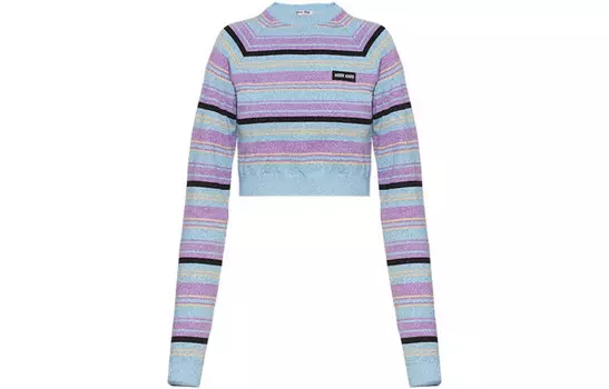 Укороченный топ женский многоцветный Miu Miu