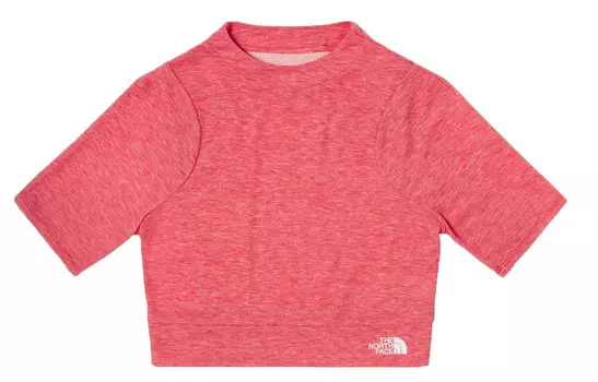 Укороченный топ женский розовый The North Face