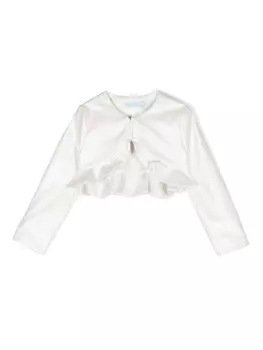 Укороченный жакет-болеро Abel & Lula, белый