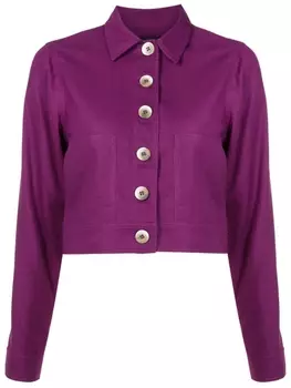 Укороченный жакет Olympiah, фиолетовый