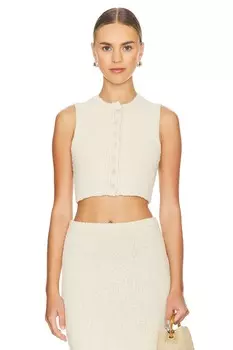 Укороченный жилет agnese Lovers And Friends, бежевый