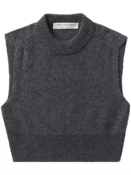 Укороченный жилет Philosophy Di Lorenzo Serafini, серый