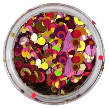 Украшение для ногтей 4 Красный Claresa Confetti