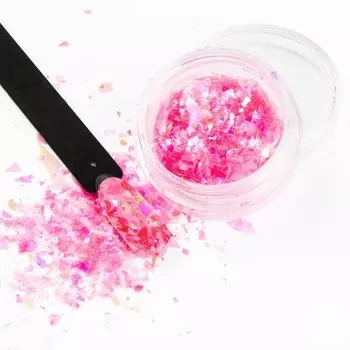 Украшение ногтей «Разбитое зеркало» из фольги №12, Inna marka