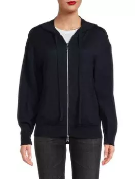Украшенная куртка с капюшоном Sixtine Zadig & Voltaire, темно-синий