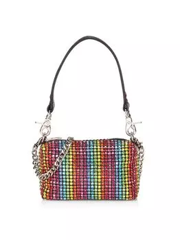 Украшенная радужными блестками сумка через плечо BruceGlen