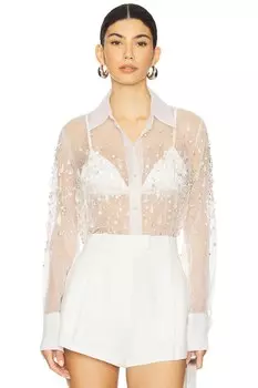 Украшенная рубашка Aubriella Retrofete, white