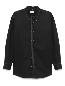Украшенная рубашка LEMAIRE, черный