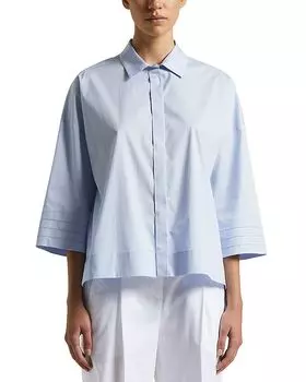 Украшенная рубашка Peserico, синий