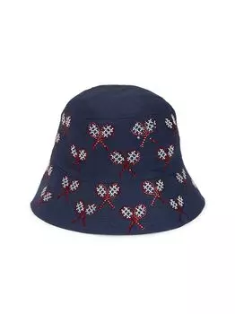 Украшенная шляпа-ведро 10 SNE 1 Libertine, нави