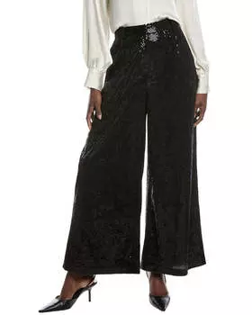 Украшенные брюки Gracia, черный