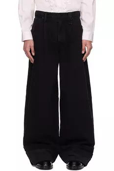 Украшенные джинсы-водоотталкивающие Simone Rocha, мультиколор