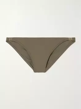 Украшенные плавки бикини Paula's Ibiza Loewe, зеленый