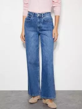 Украшенные ритой джинсы Monsoon, цвет Mid Authentic Blue