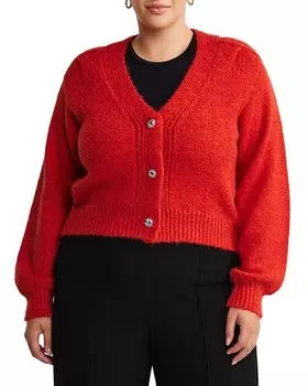 Украшенный кардиган Estelle Plus, цвет Red