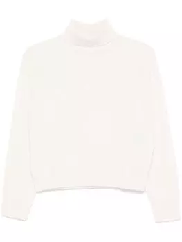 Украшенный пайетками свитер Peserico, серый