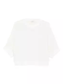 Украшенный свитер Peserico, белый