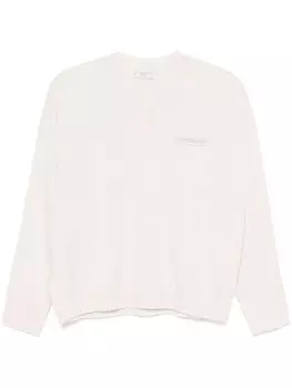 Украшенный свитер Peserico Punto Luce, серый