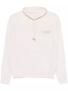 Украшенный свитер Peserico Punto Luce, серый