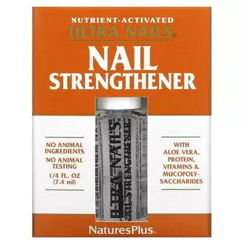 Укрепитель NaturesPlus Ultra Nails для ногтей, 7,4 мл