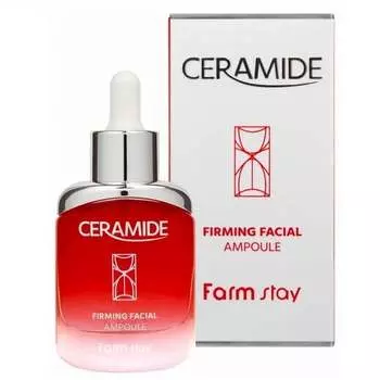 Укрепляющая ампула для лица с керамидами, 35 мл FarmStay Ceramine