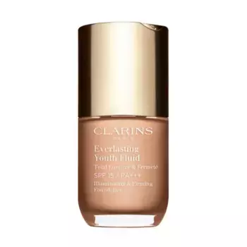 Укрепляющая и осветляющая основа под макияж Everlasting Youth Fluid Clarins, цвет beige