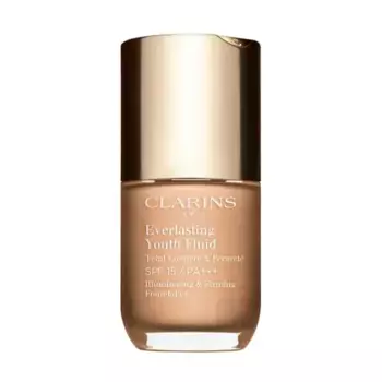 Укрепляющая и осветляющая основа под макияж Everlasting Youth Fluid Clarins, цвет organza
