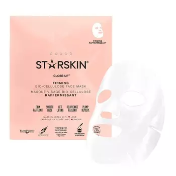 Укрепляющая маска для лица из кокоса и биоцеллюлозы close-up firming bio-cellulose face mask Starskin, количество 1 шт.