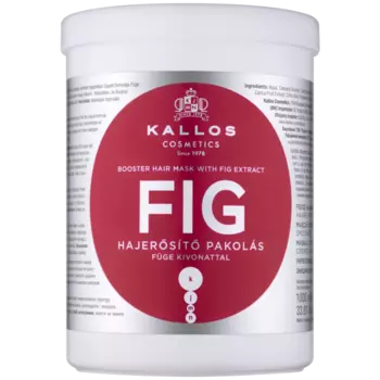 Укрепляющая маска для волос, 1000 мл Kallos Fig