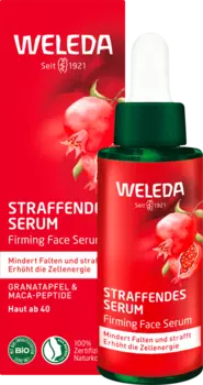 Укрепляющая сыворотка Pomegranate Пептиды маки 30мл Weleda