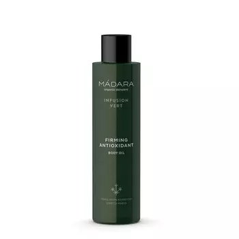 Укрепляющее масло для тела infusion vert firming antioxidant body oil Madara, 200 мл