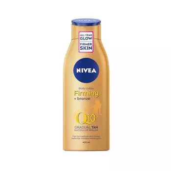 Укрепляющий бальзам для тела с бронзирующим эффектом Firming + Bronze Q10 400мл Nivea