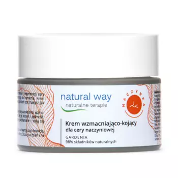 Укрепляющий и успокаивающий крем для лица, 50 мл Natural Way