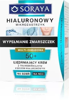 Укрепляющий крем 50+ для дня и ночи, 50 мл Soraya, Hyaluronic Microinjection