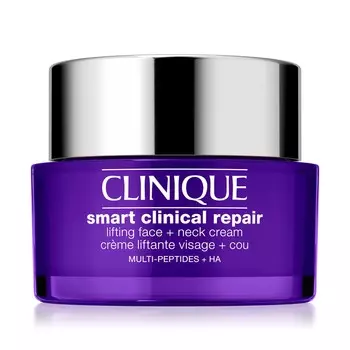 Укрепляющий крем для лица и шеи smart clinical repair lifting face + neck cream Clinique, 50 мл