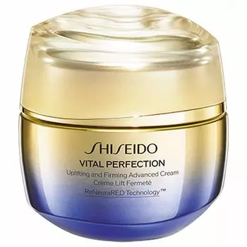 Укрепляющий крем для лица vital perfection uplifting and firming advanced cream Shiseido, 50 мл